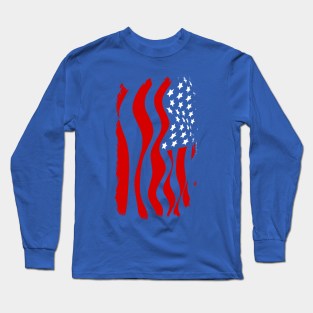 American Flag Long Sleeve T-Shirt